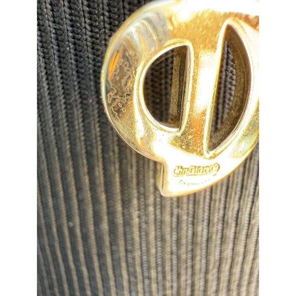 Christian Dior Gold CD Logo Charm Vintage Bracelet CD Clasp - Picture 4 of 9